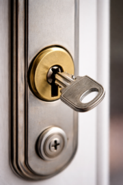 Sleutel afgebroken in slot in Amsterdam